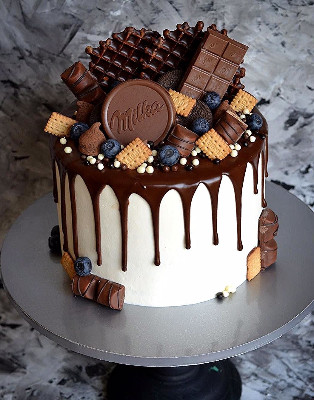 Украшения Торта Шоколадом Фото