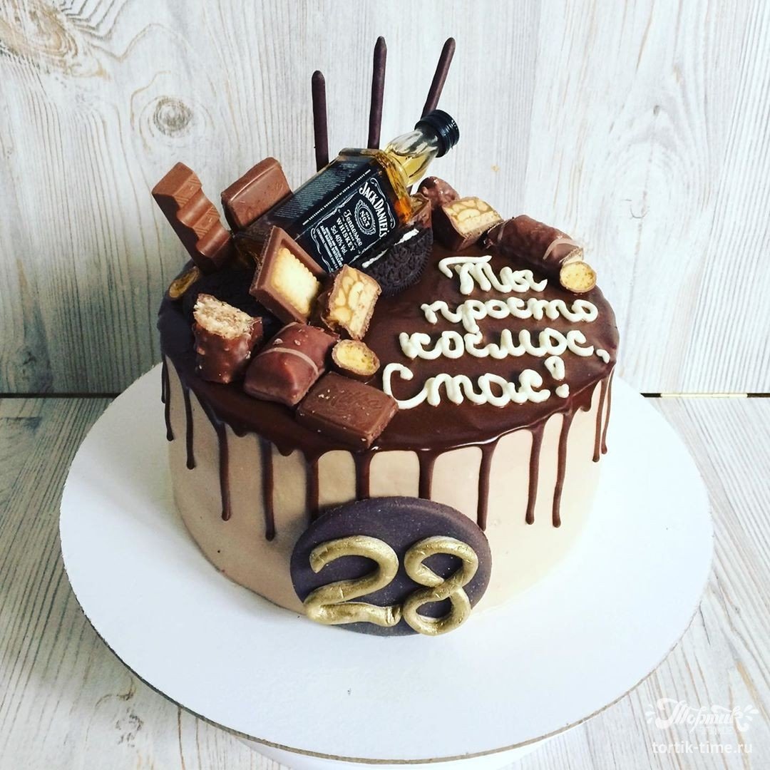 Торт для мужчины фото на день рождения без мастики фото