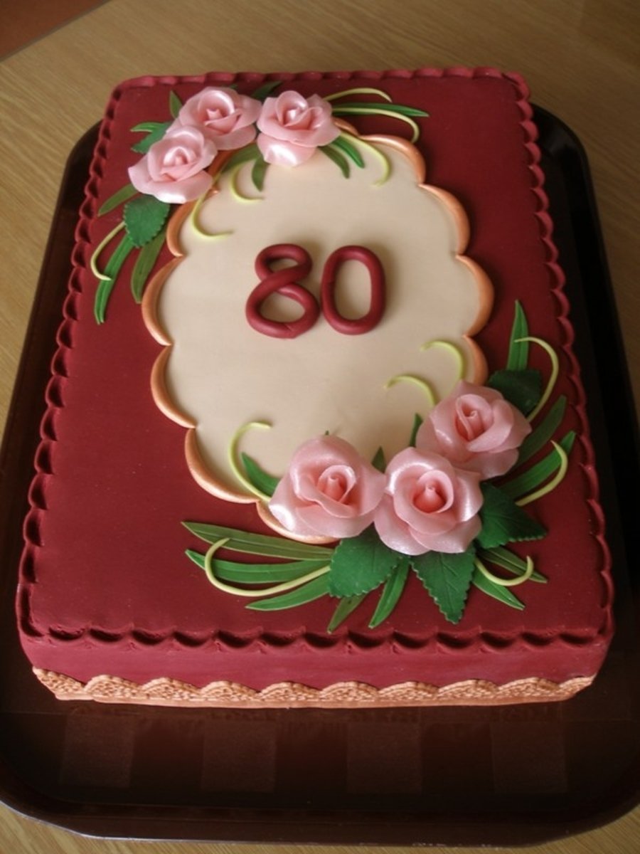 Торт на 70 лет фото