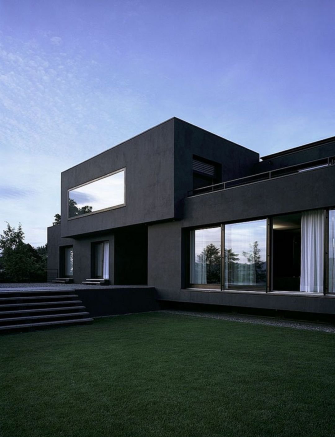 Красивый черный дом. Архитекторы Хай ТЕКА. ТОПДОМ экстерьер. Современный дом. Фасад в современном стиле.