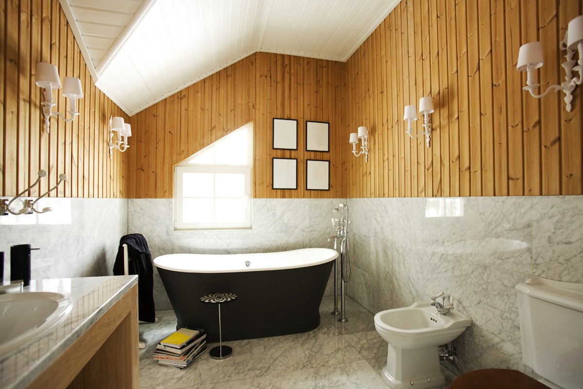 Ванная Комната Вагонкой Дизайн Фото