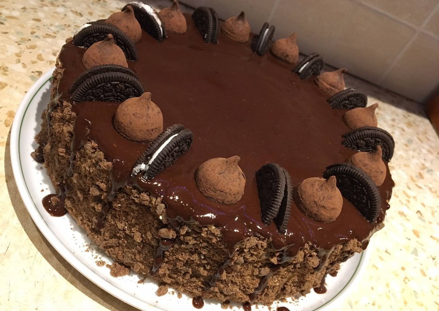 Торт Миндально Шоколадный