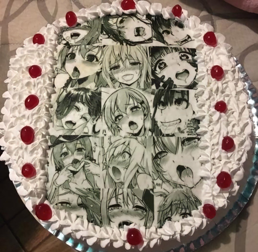 Торт в стиле аниме (59 фото) .