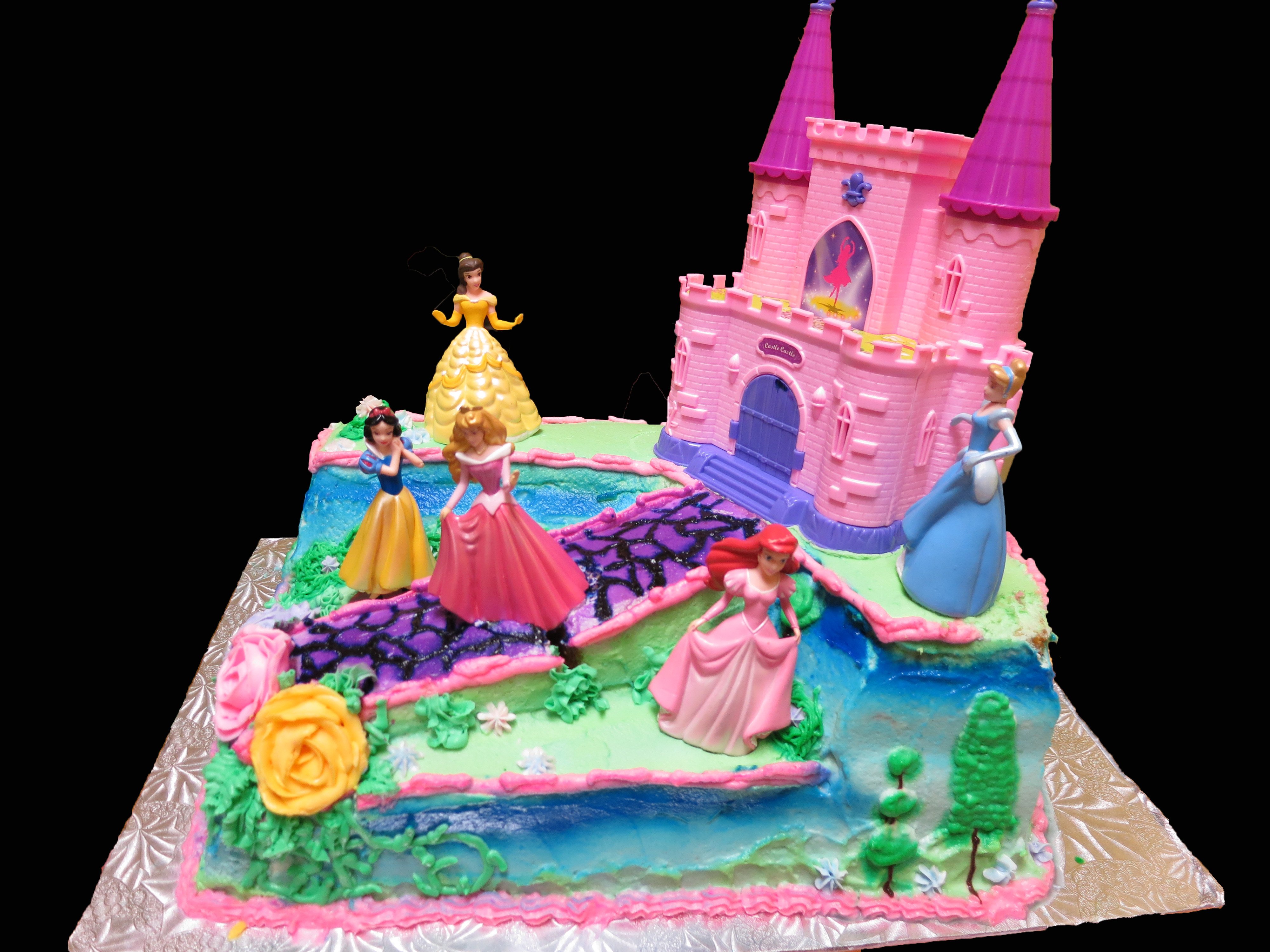 Торт с принцессами (61 фото) .