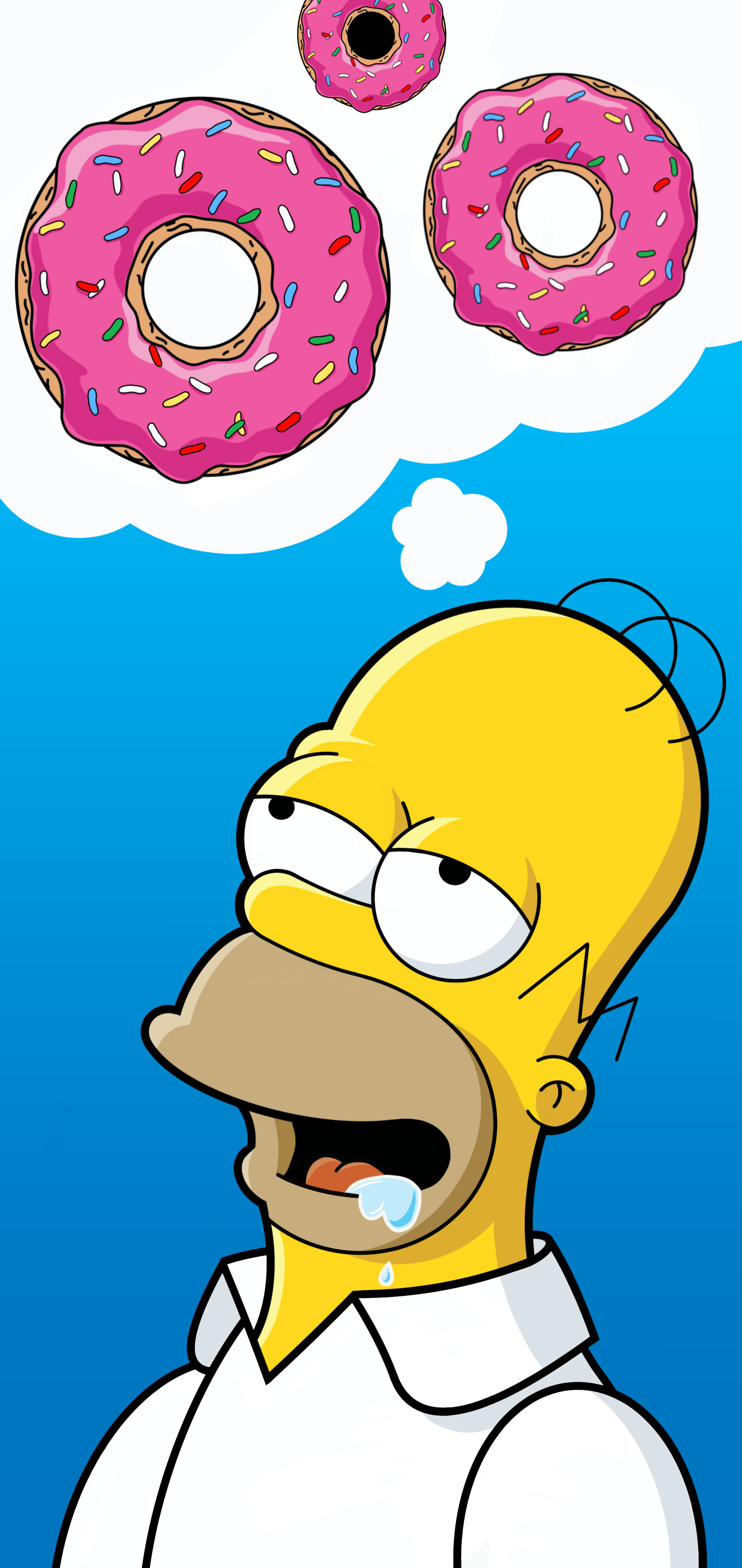 Гомер симпсон с пончиком (56 фото) .