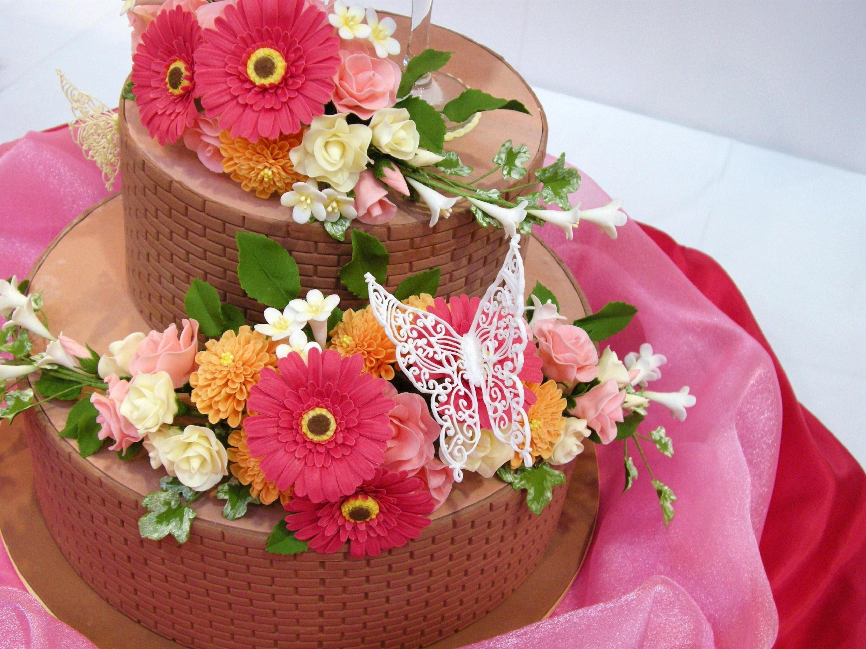 цветочки на торт картинки