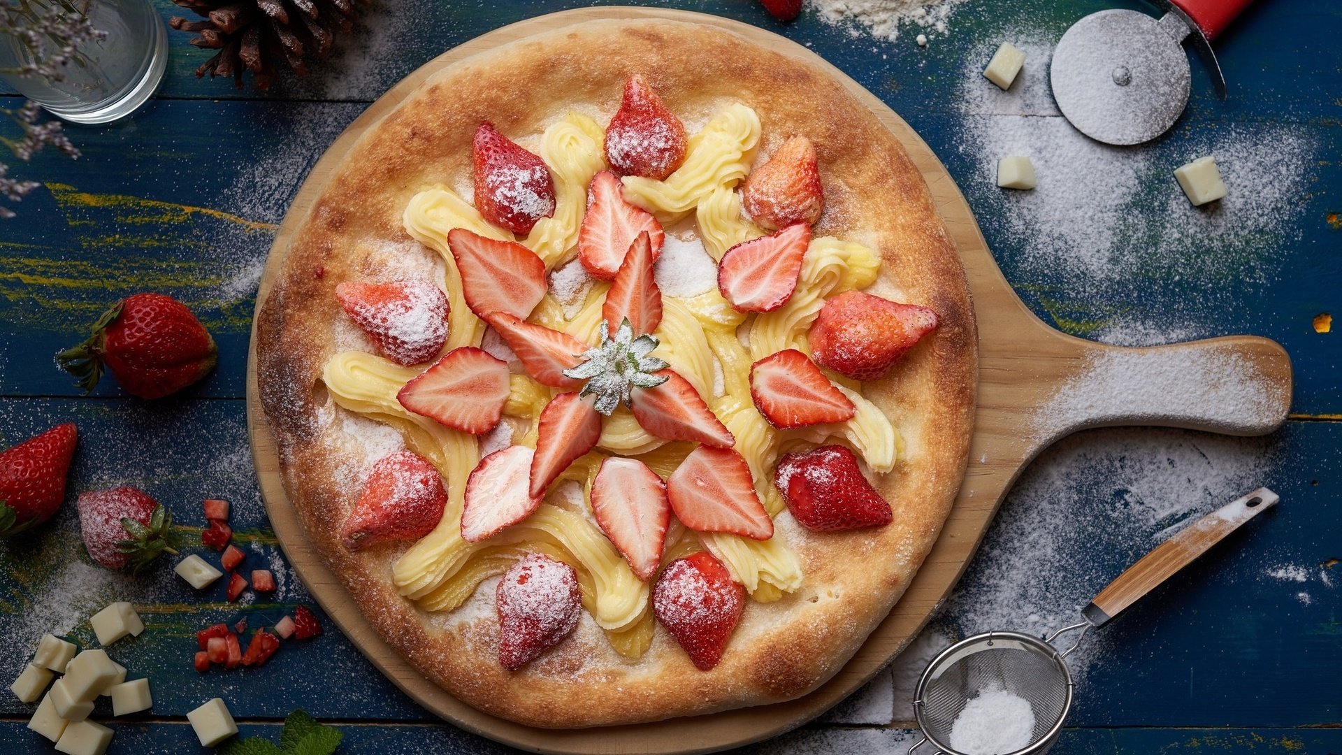 фруктовая пицца в духовке фото 69