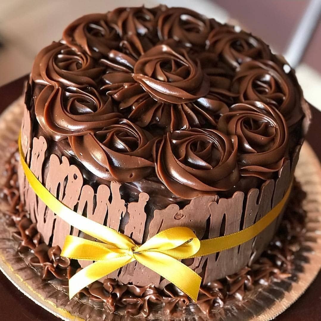 Очень шоколадный торт из шоколада