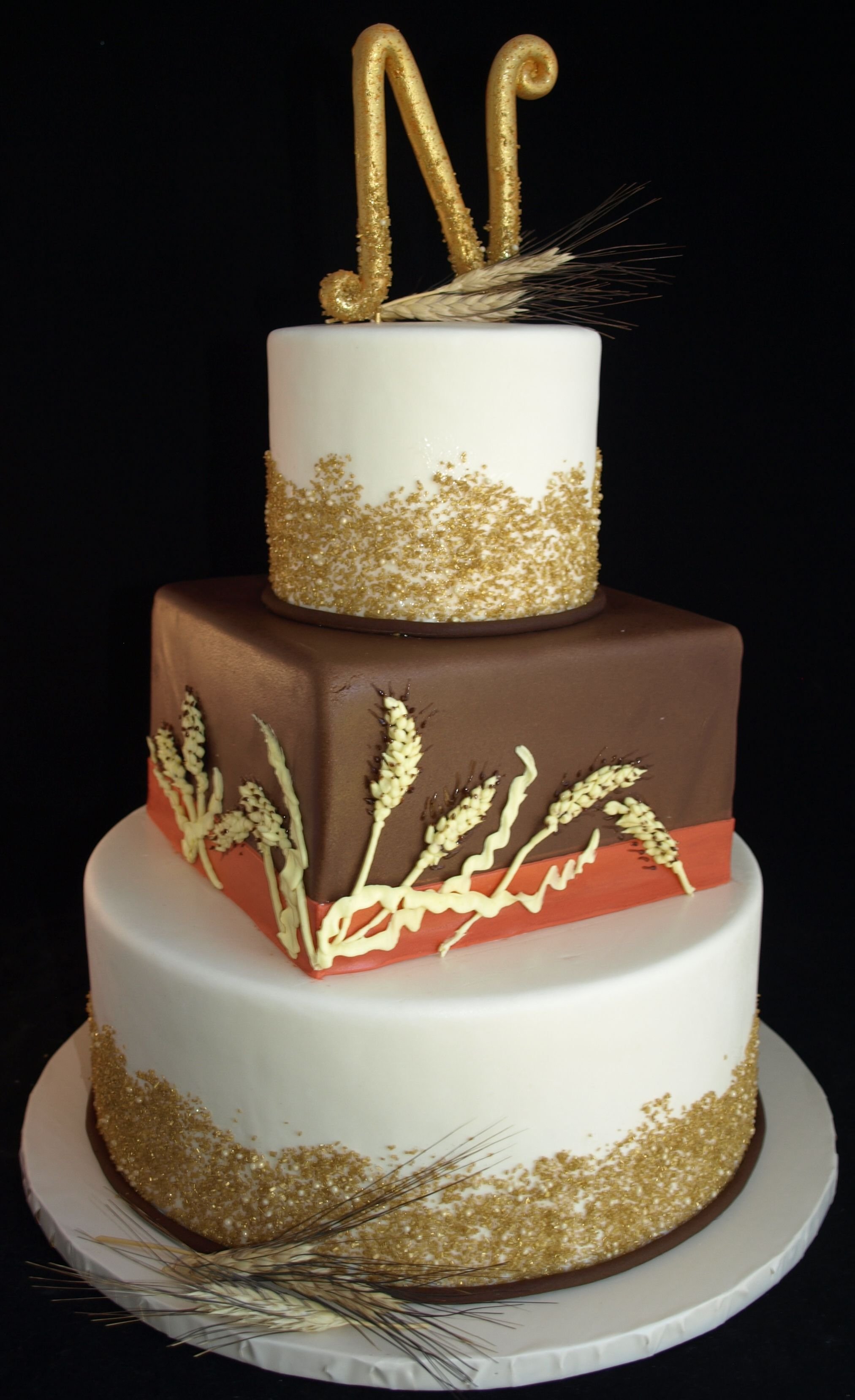 Золотой Колос Свадебные торты