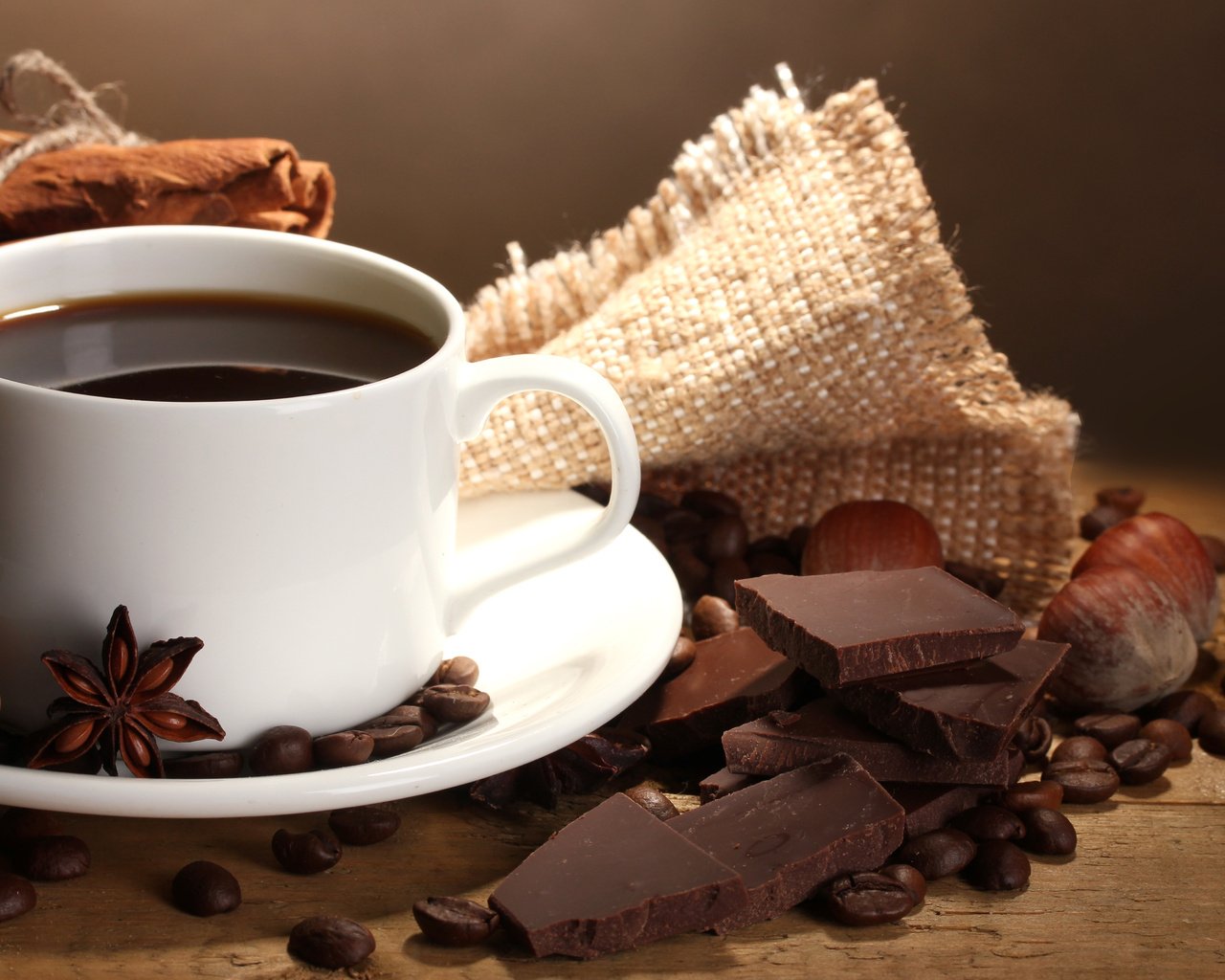 Чашка кофе и шоколад (26 фото) .