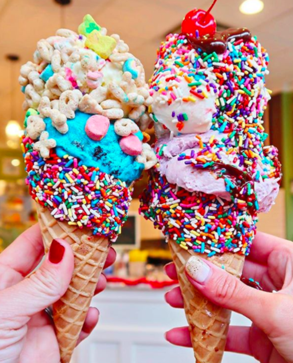 Сладости. Красивое мороженое. Красивые сладости. Необычные сладости.