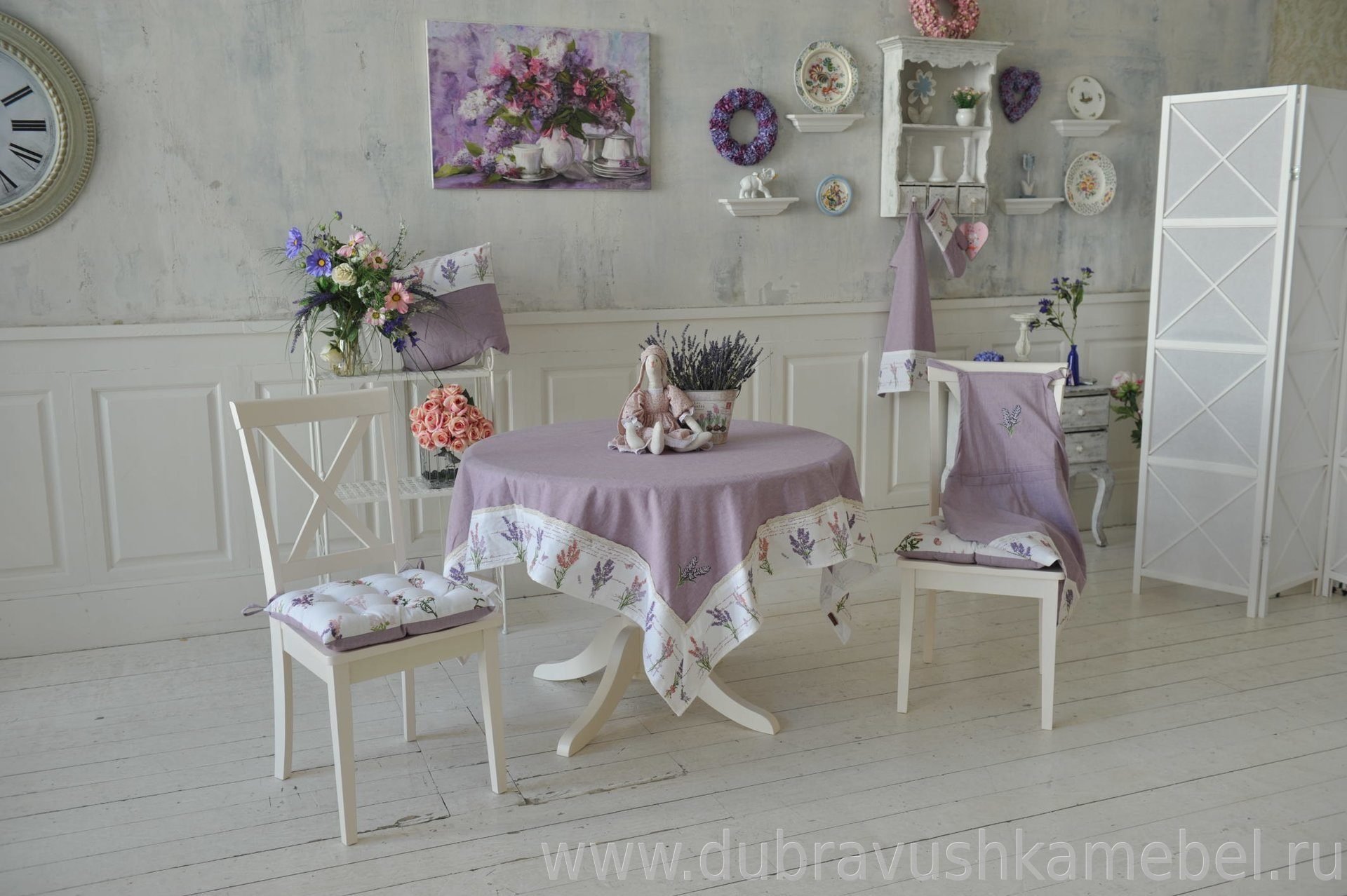 стулья белые деревянные для кухни прованс