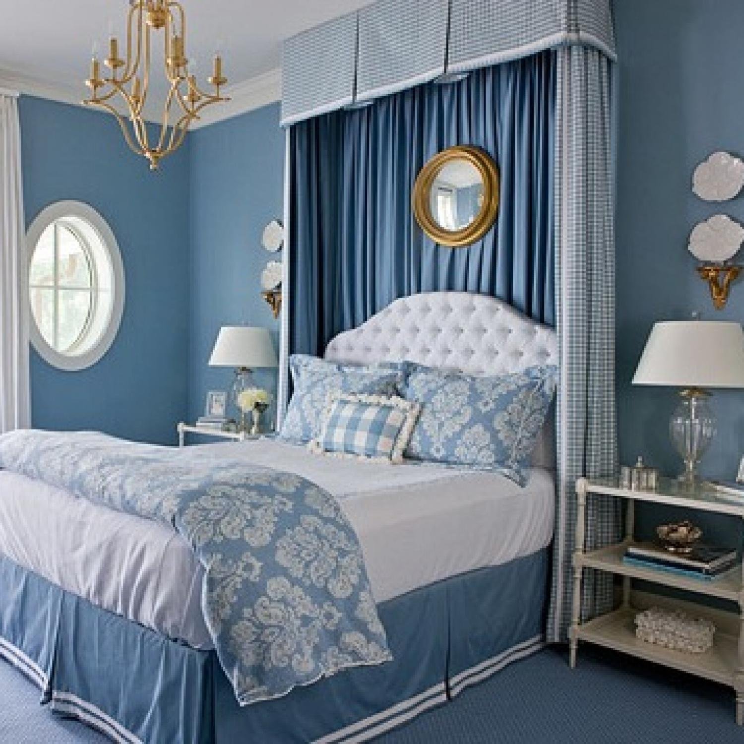Красивые синие комнаты. Голубая спальня. Спальня в синих тонах. Спальня в голубых тонах. Спальня в голубом цвете.