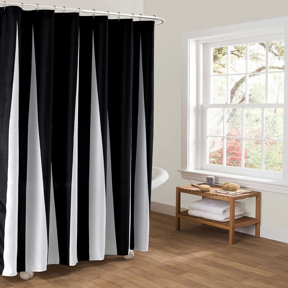 Черные шторы в интерьере – как правильно использовать?
