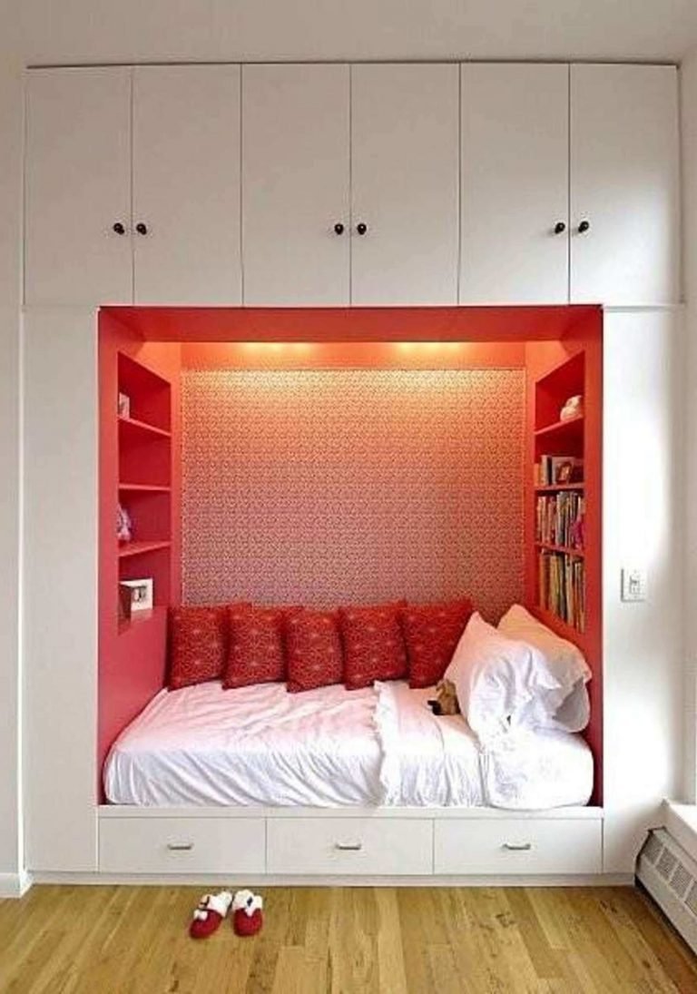 Кровать В Нише Дизайн Фото