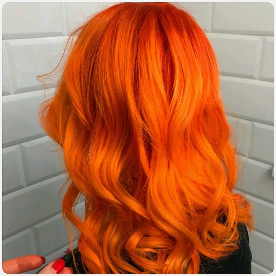 Как сделать оранжевую краску для волос