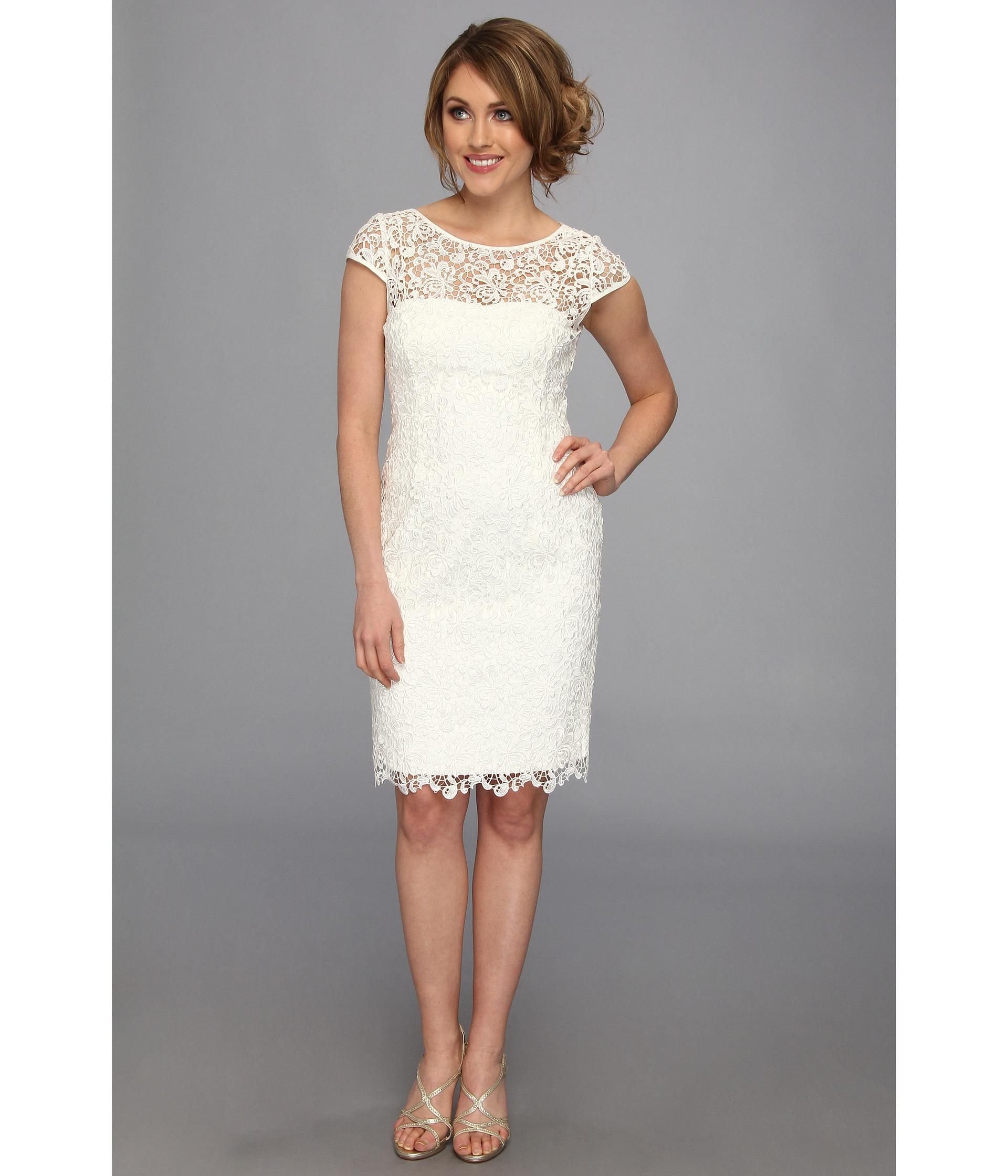 Белое кружевное платье для полных женщин