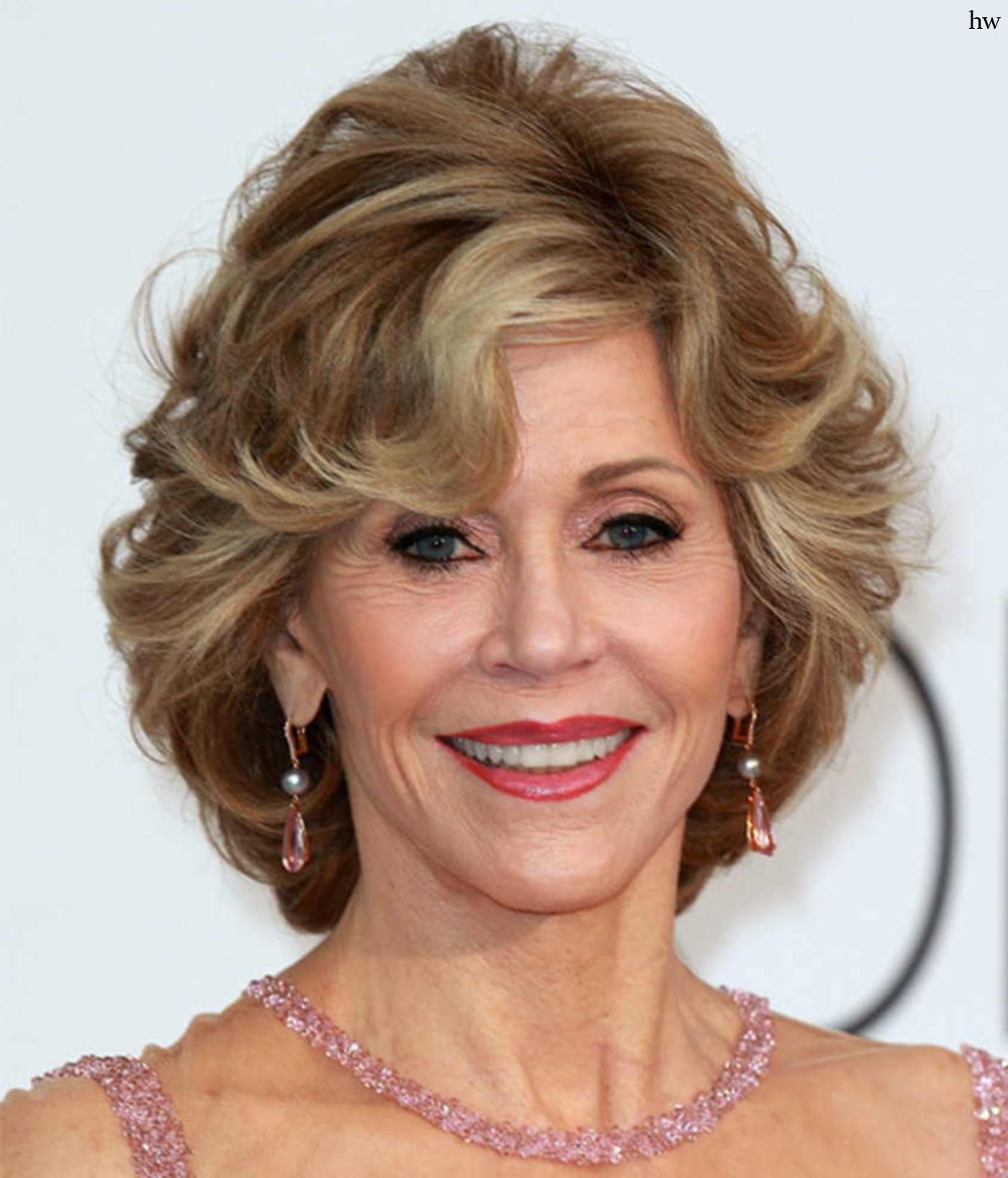 Jane Fonda стрижка