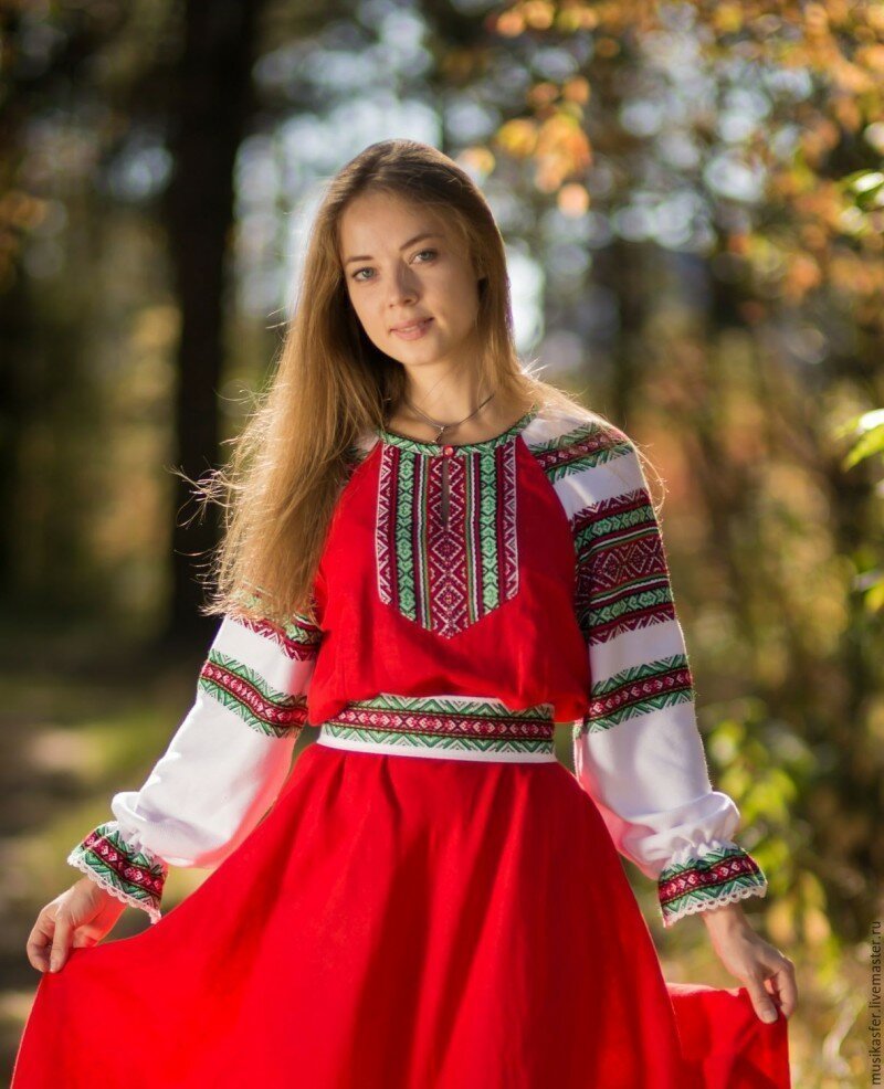 Красота русской девочки