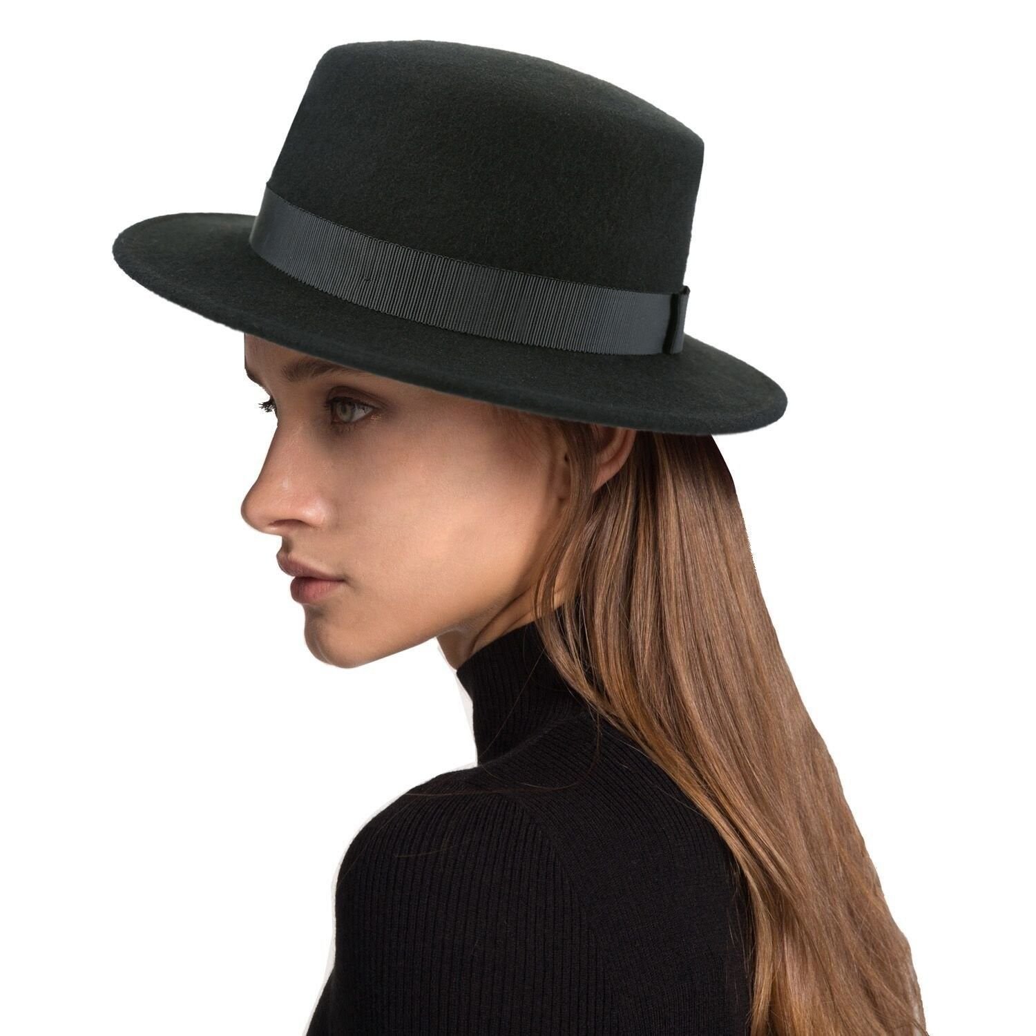 Партия шляп. Шляпа Федора трилби черная. Шляпа Хомбург женская. Фетровая шляпа Федора Бове. Шляпа порк Пай женская.