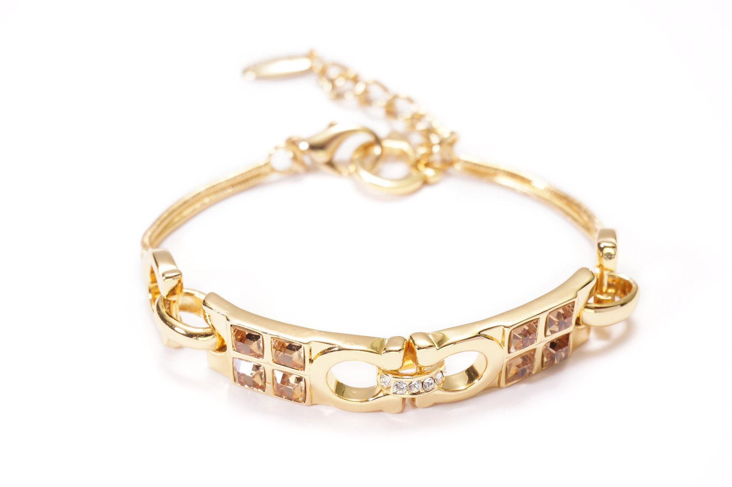 Ажурные золотые браслеты женские