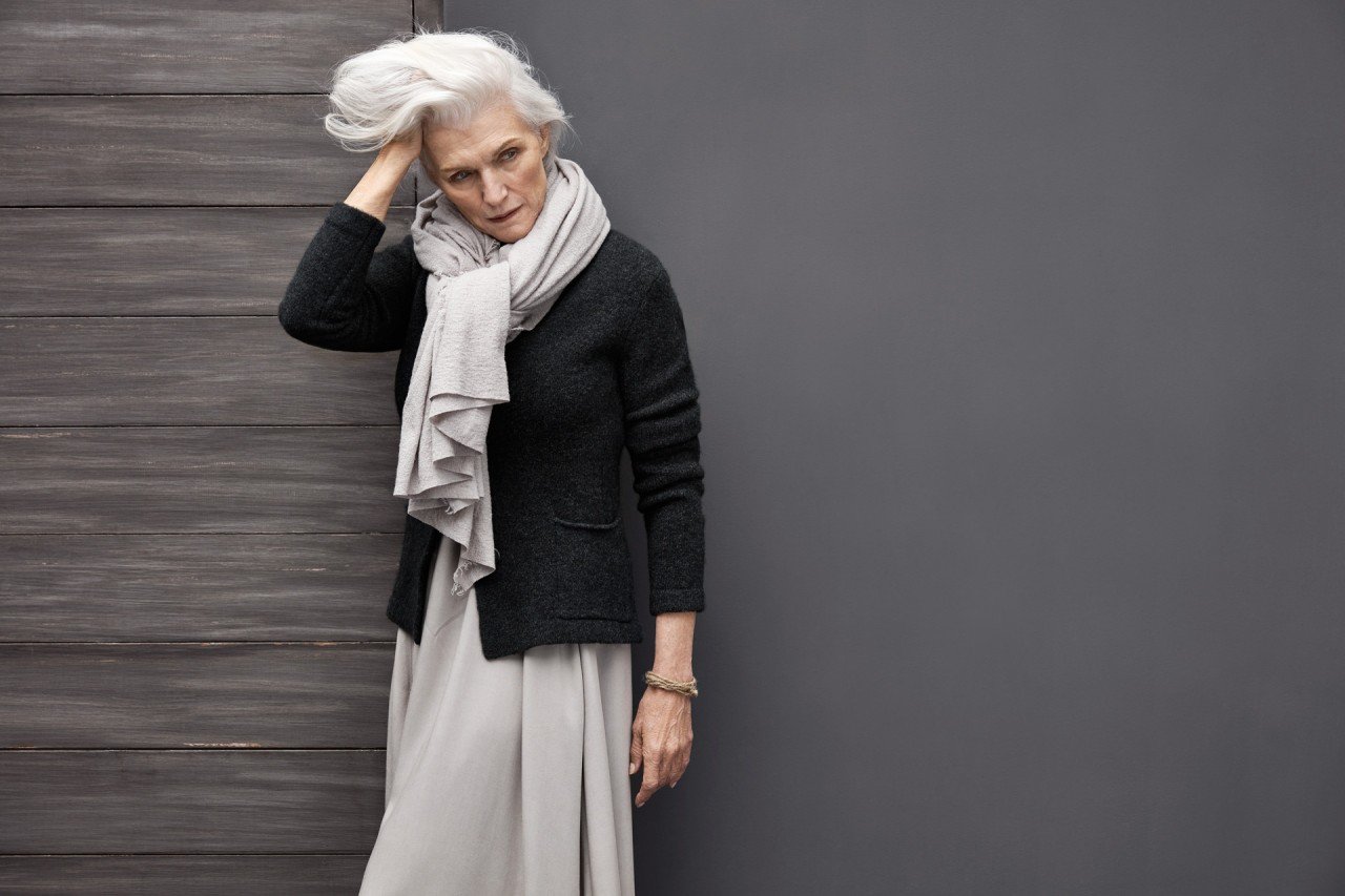 Модели одежды для женщин за 60 лет