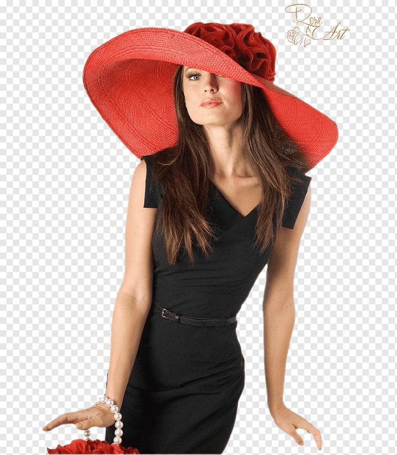 Красивая шляпа. Девушка в шляпе. Летние элегантные шляпки для женщин. Девушка в большой шляпе