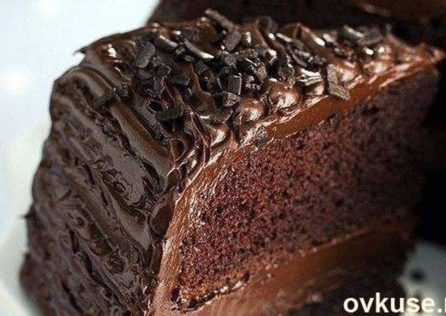 Торт шоколадная нежность