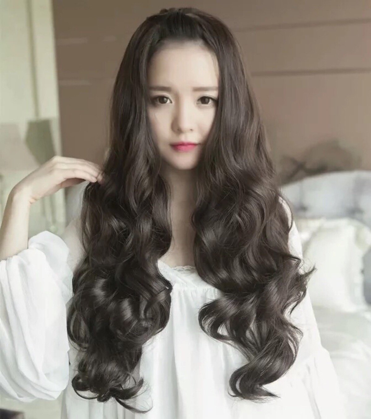 Кореянки с вьющимися волосами