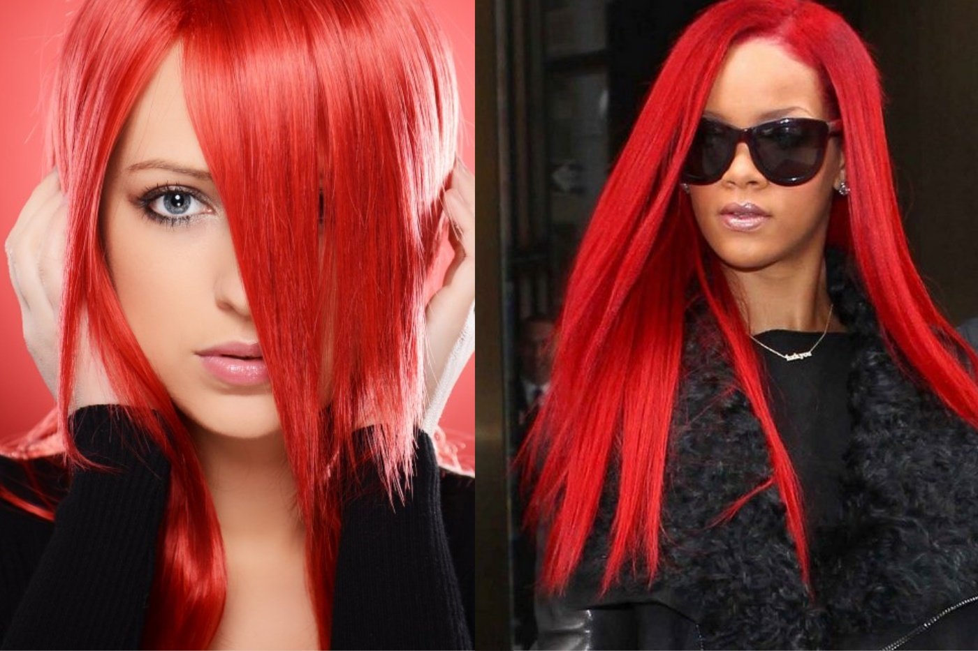 В какой цвет покрасить волосы если свой цвет красный