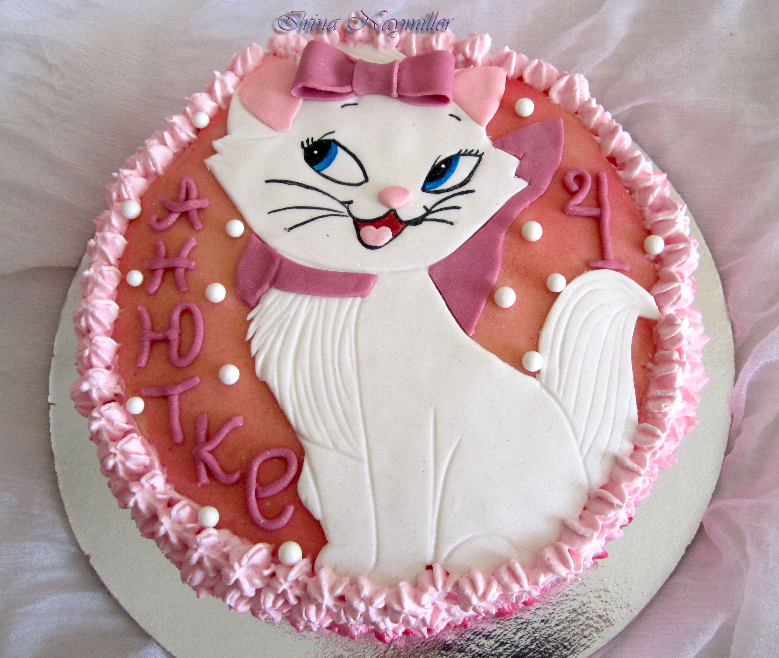 Торт с котом с фото