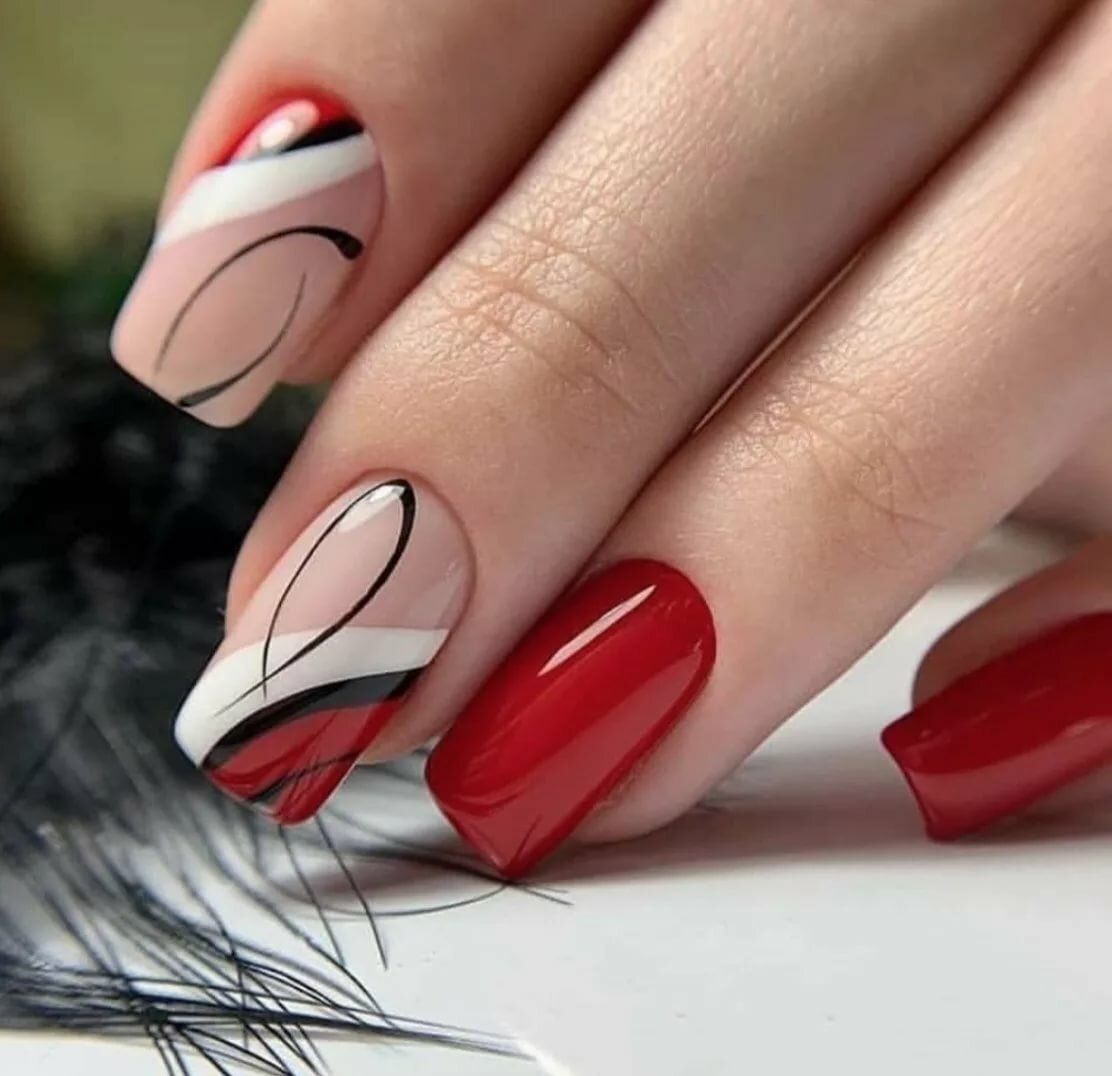 Названия дизайнов ногтей. Дизайн ногтей. Красный маникюр. Красивый красный маникюр. Красивые дизайнерские ногти.