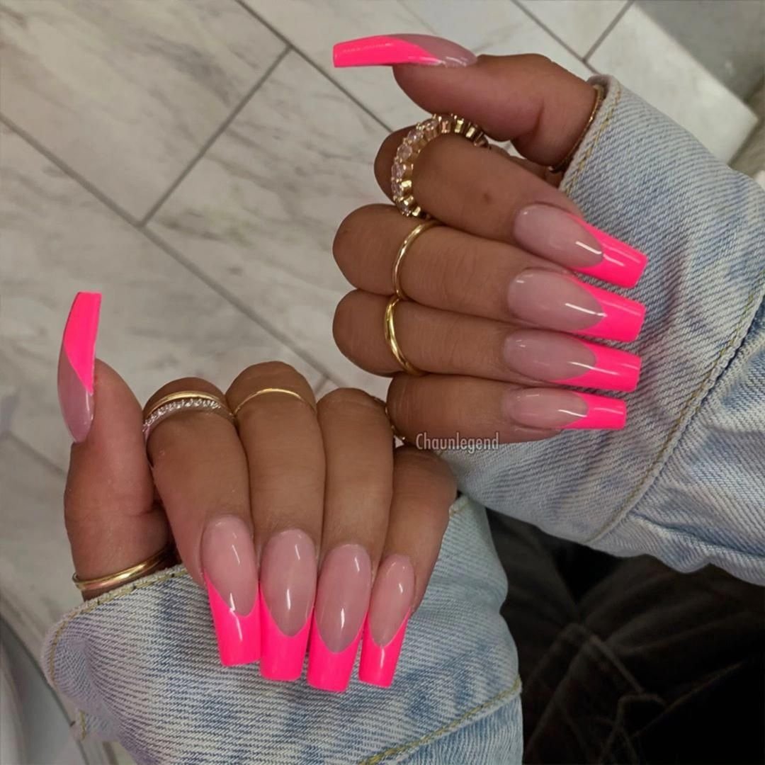 Neon tip nails - 🧡 Neon Nails dominiqueday Flickr.