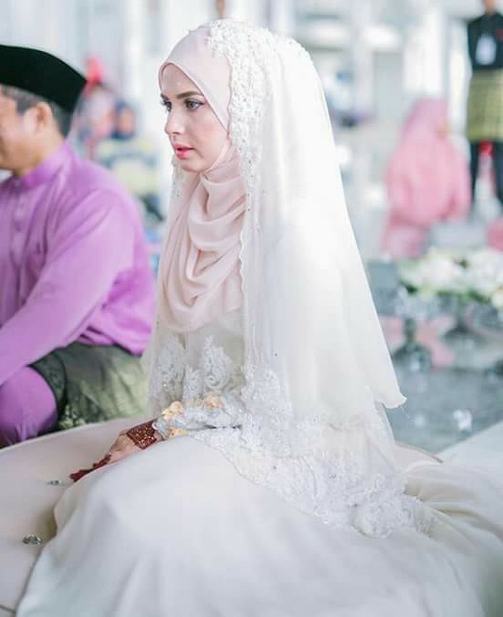Мусульманская невеста. Хиджабский Фатта. Мусульманские Свадебные платья.