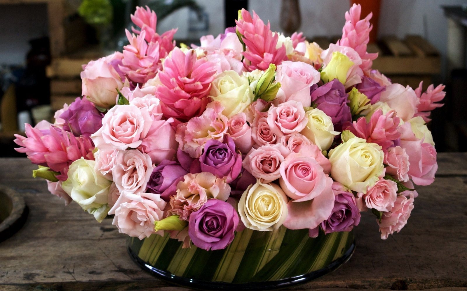 Фото букет красивых цветов для девушки