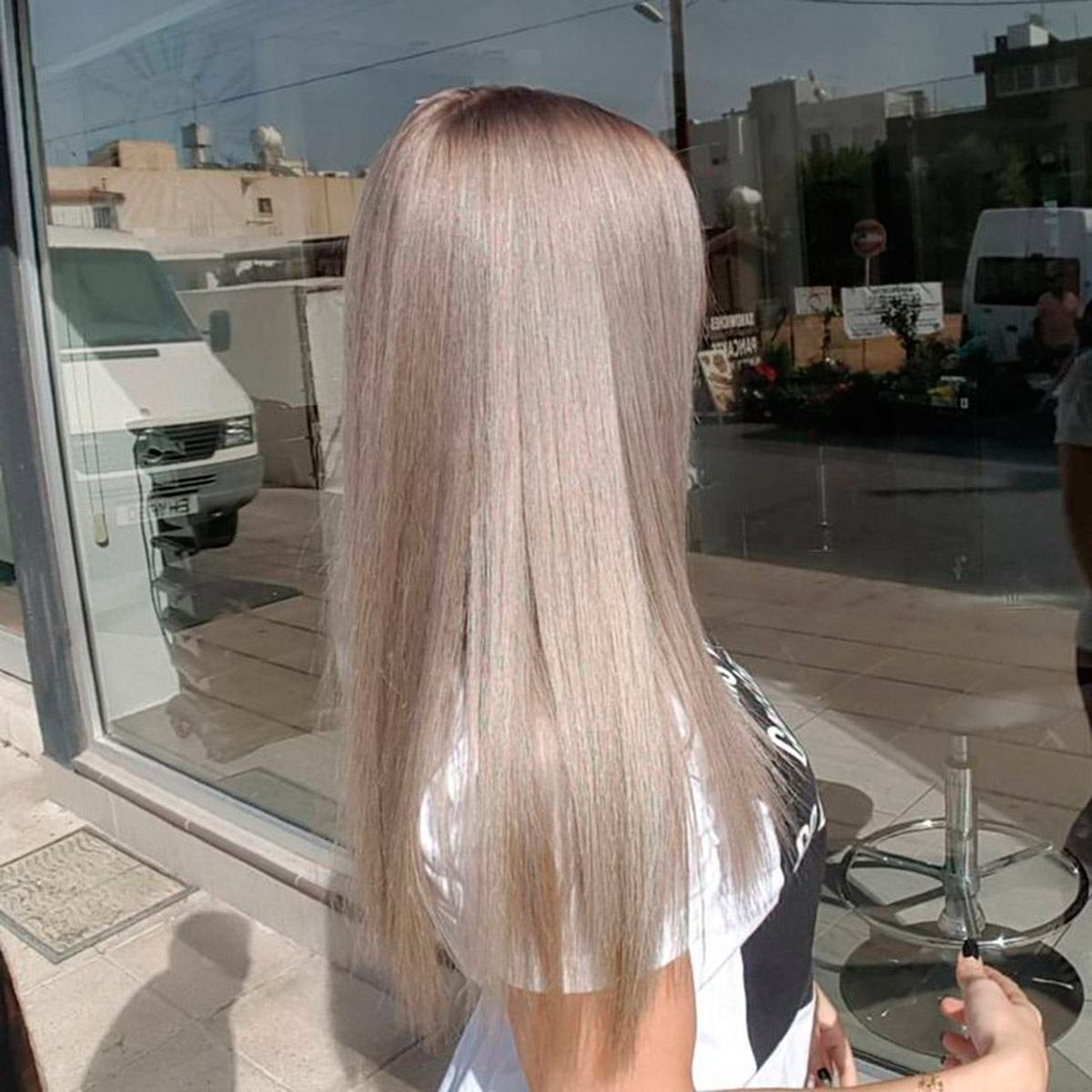 Платиновый русый цвет волос