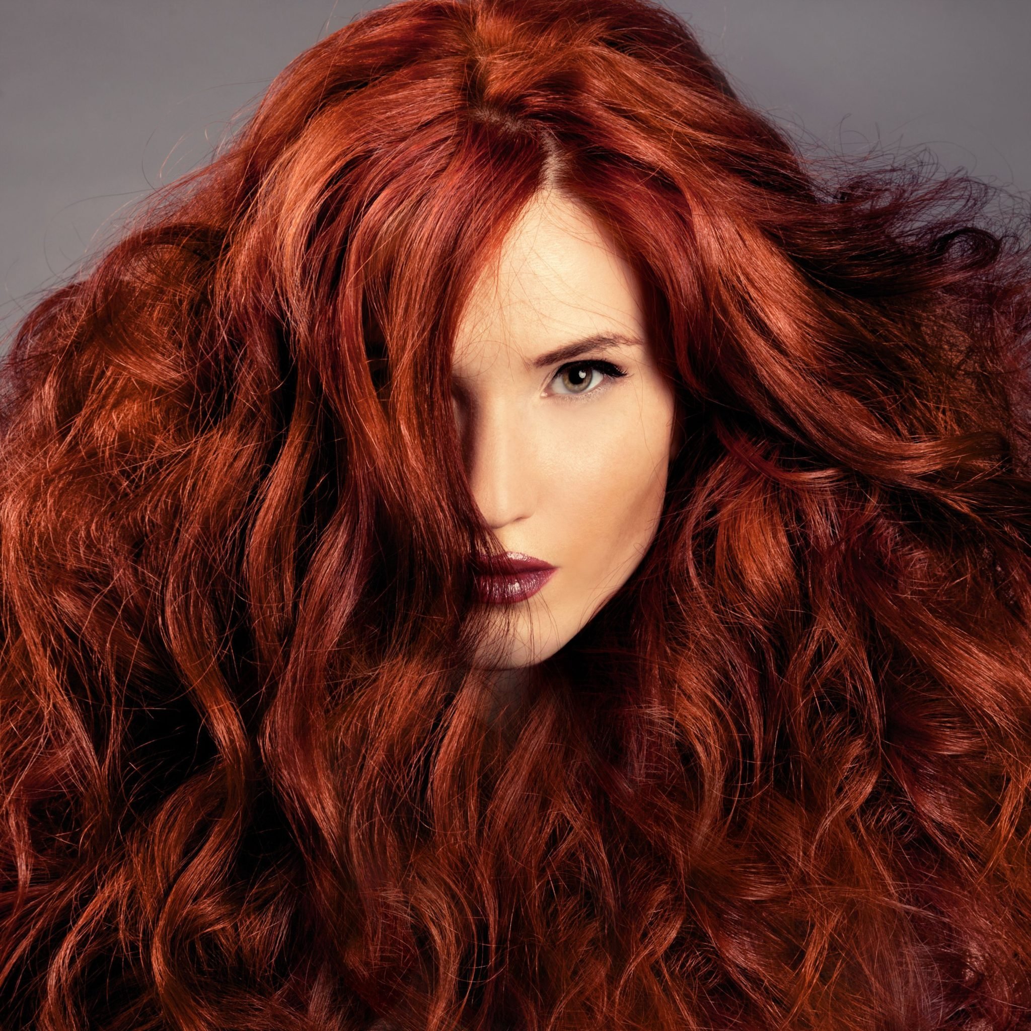Рыжие волосы фото оттенки модные