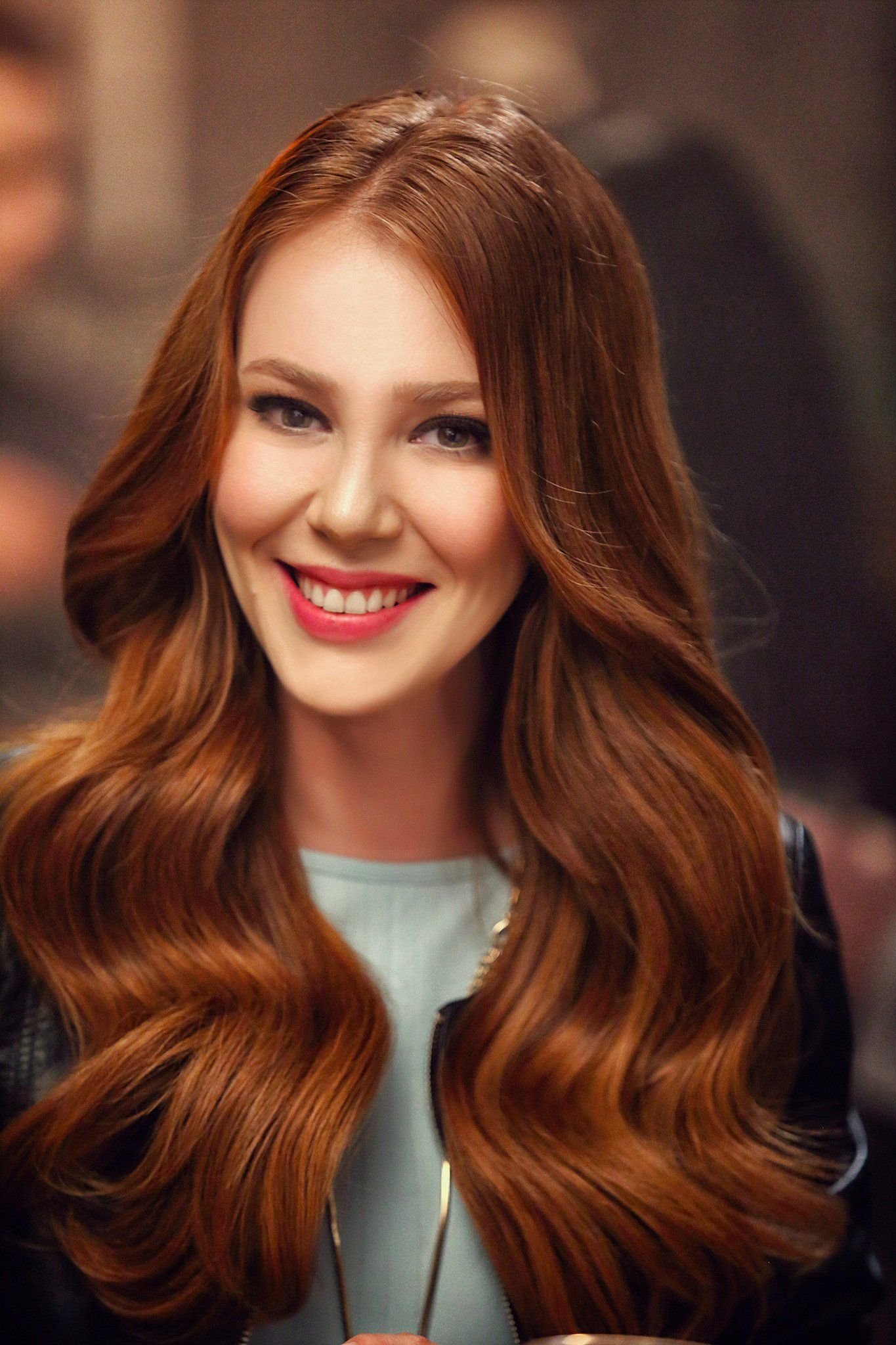 Цвета волос с рыжим оттенком фото