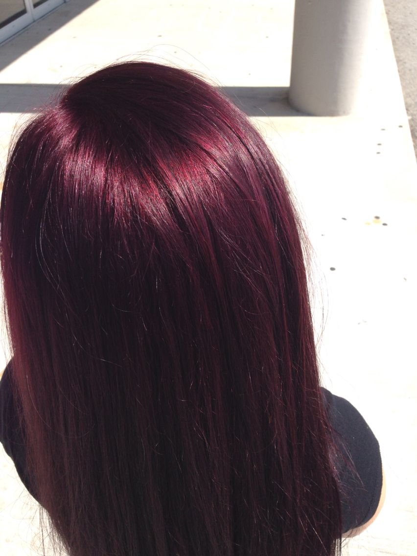 Краски для волос красное дерево и рубин