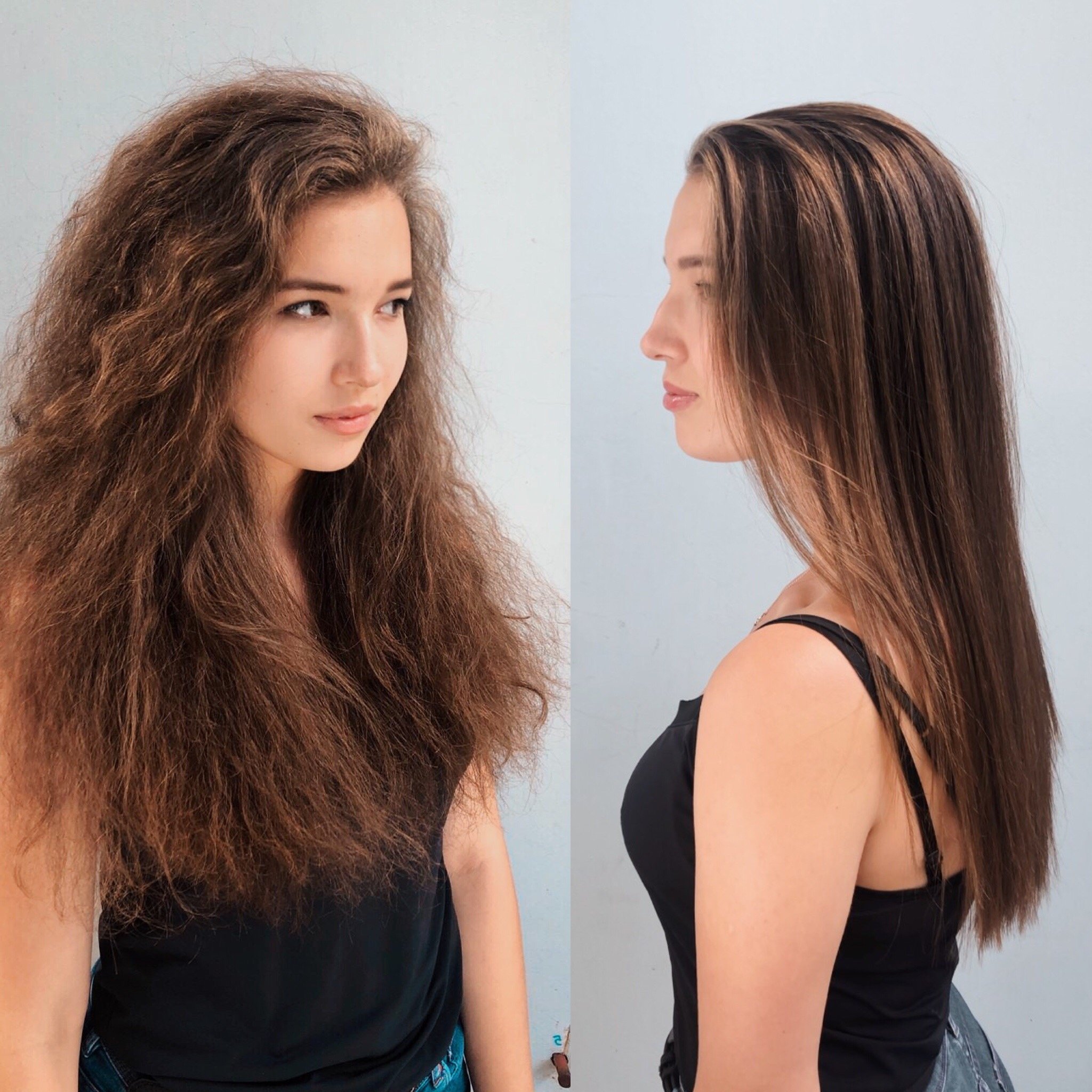Как подстричь длинные волосы чтобы убрать объем