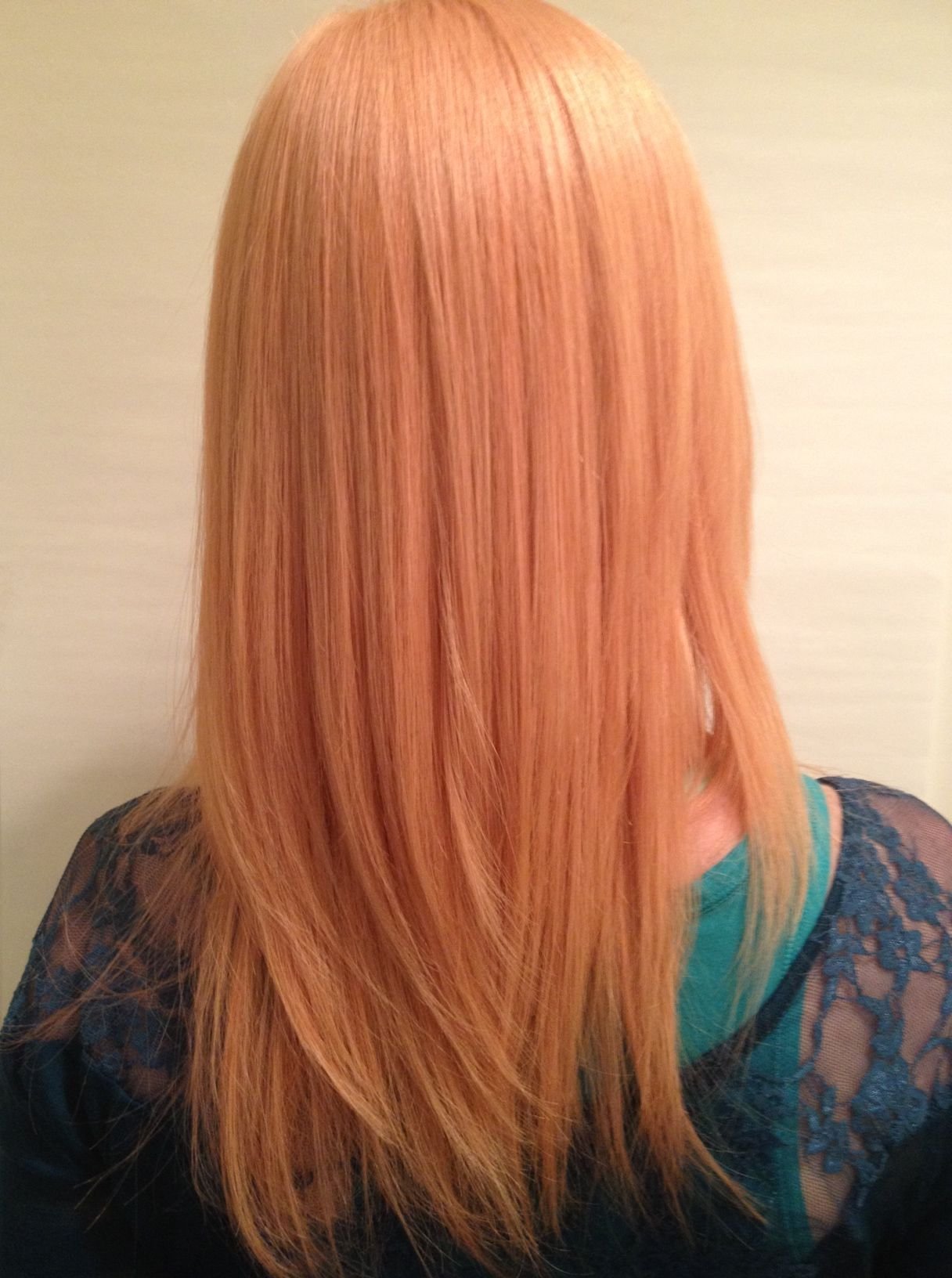 Персиковая краска для волос estel