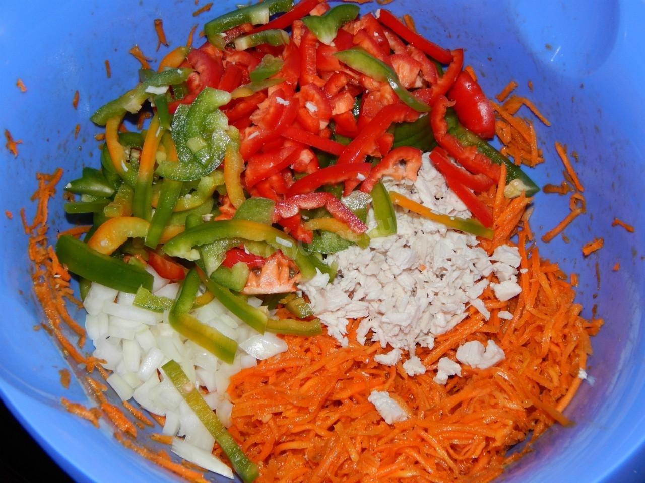 Салат морковча кукуруза
