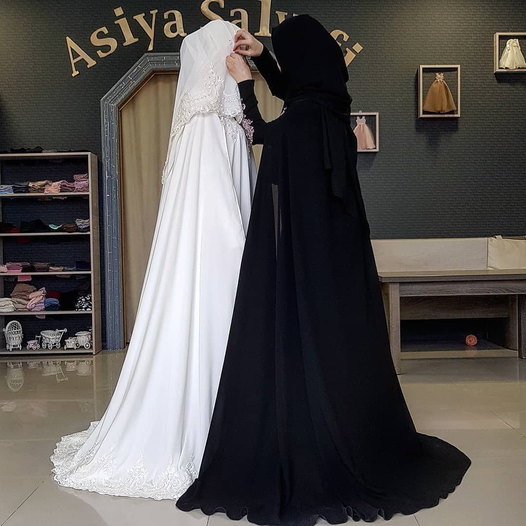 платья мусульманские картинки свадебные