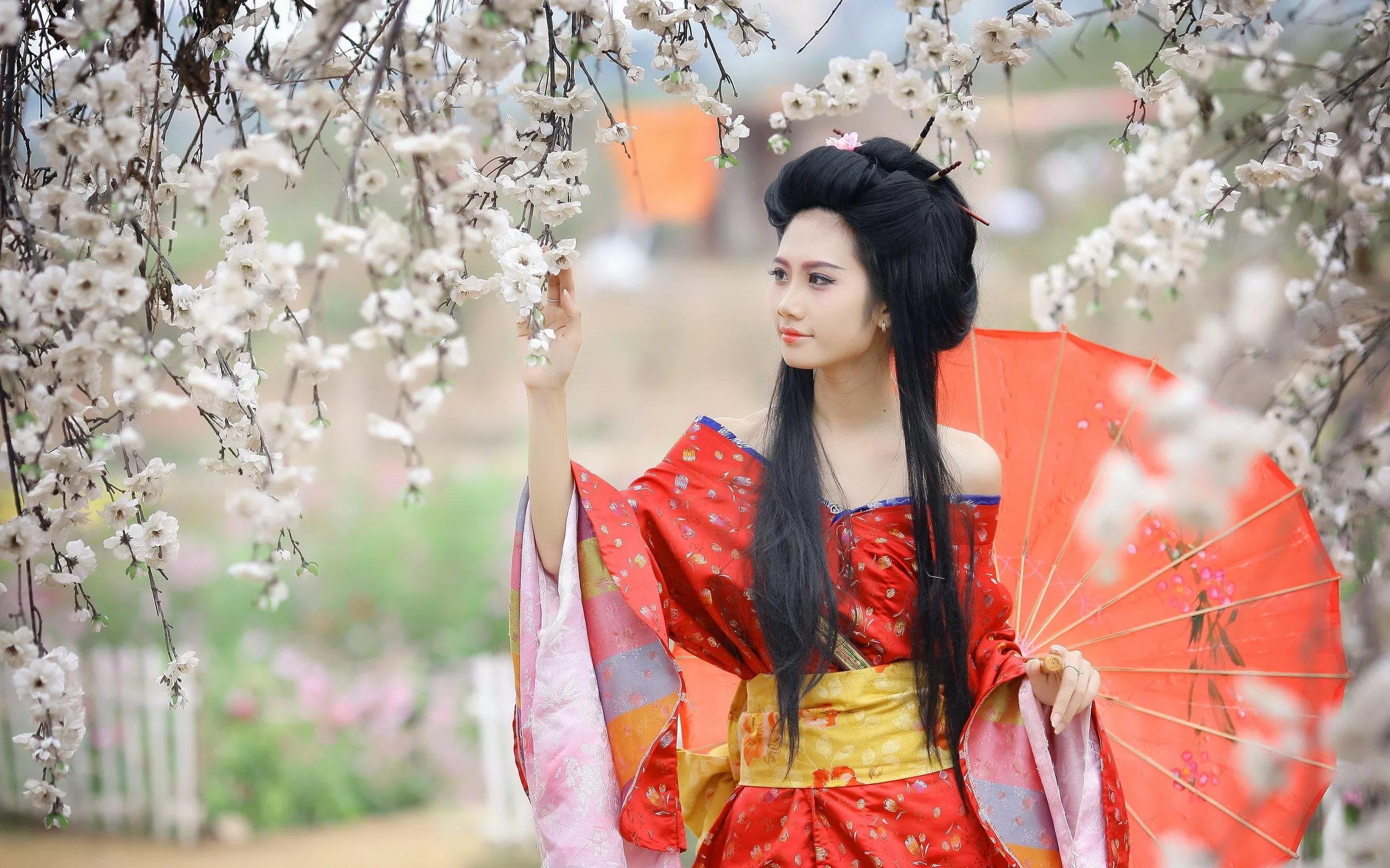 Видео красивой японской девушки. Японка в кимоно. Красивые японки. Японская девушка.