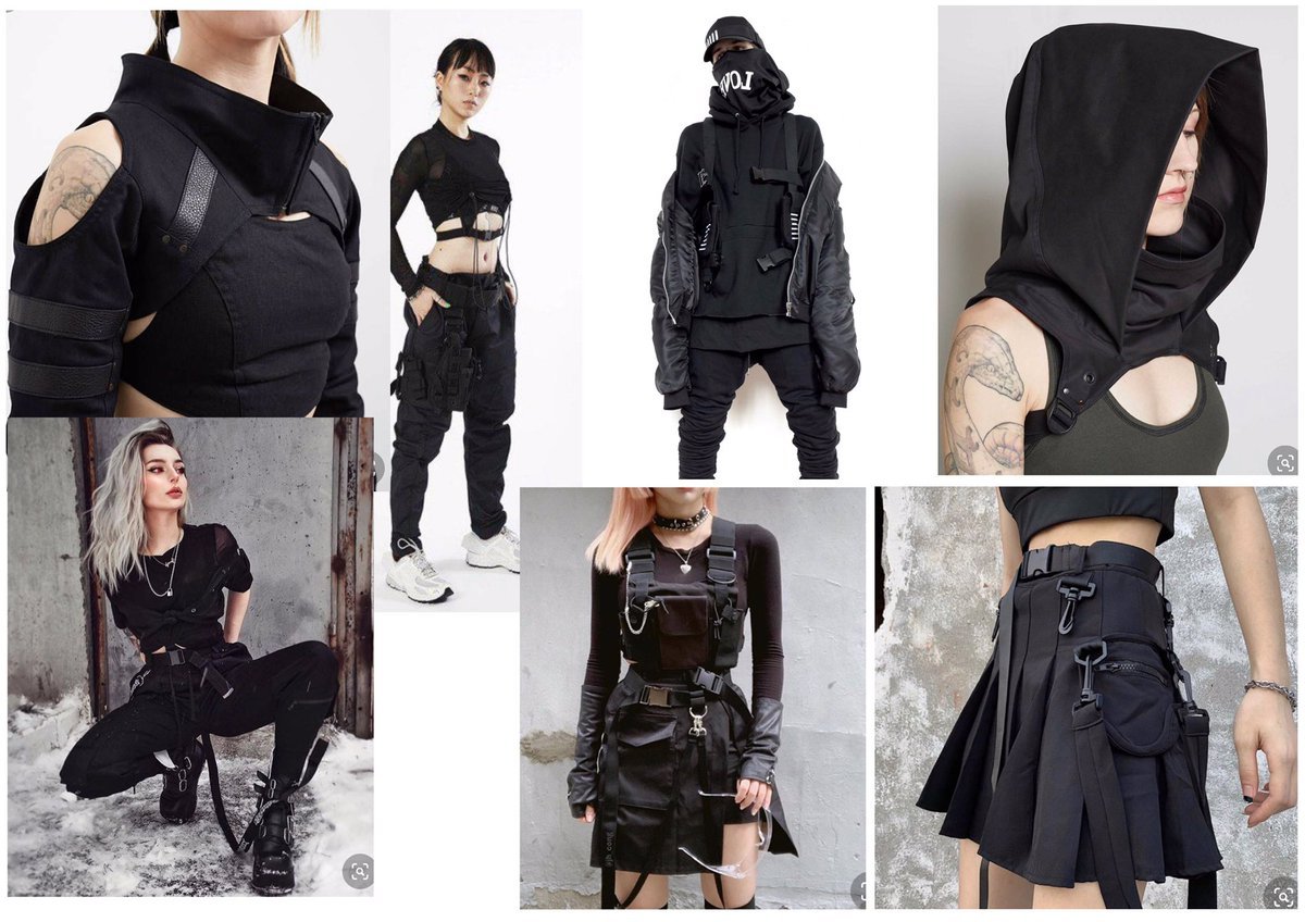Cyberpunk clothes brands фото 1