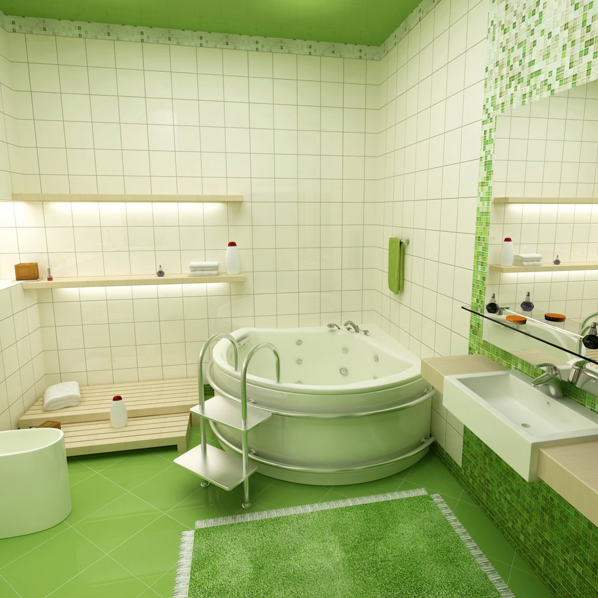 Ванная комната ру. Ванная. Ванные комнаты. Интерьер ванной комнаты. Ванная в зеленых тонах.