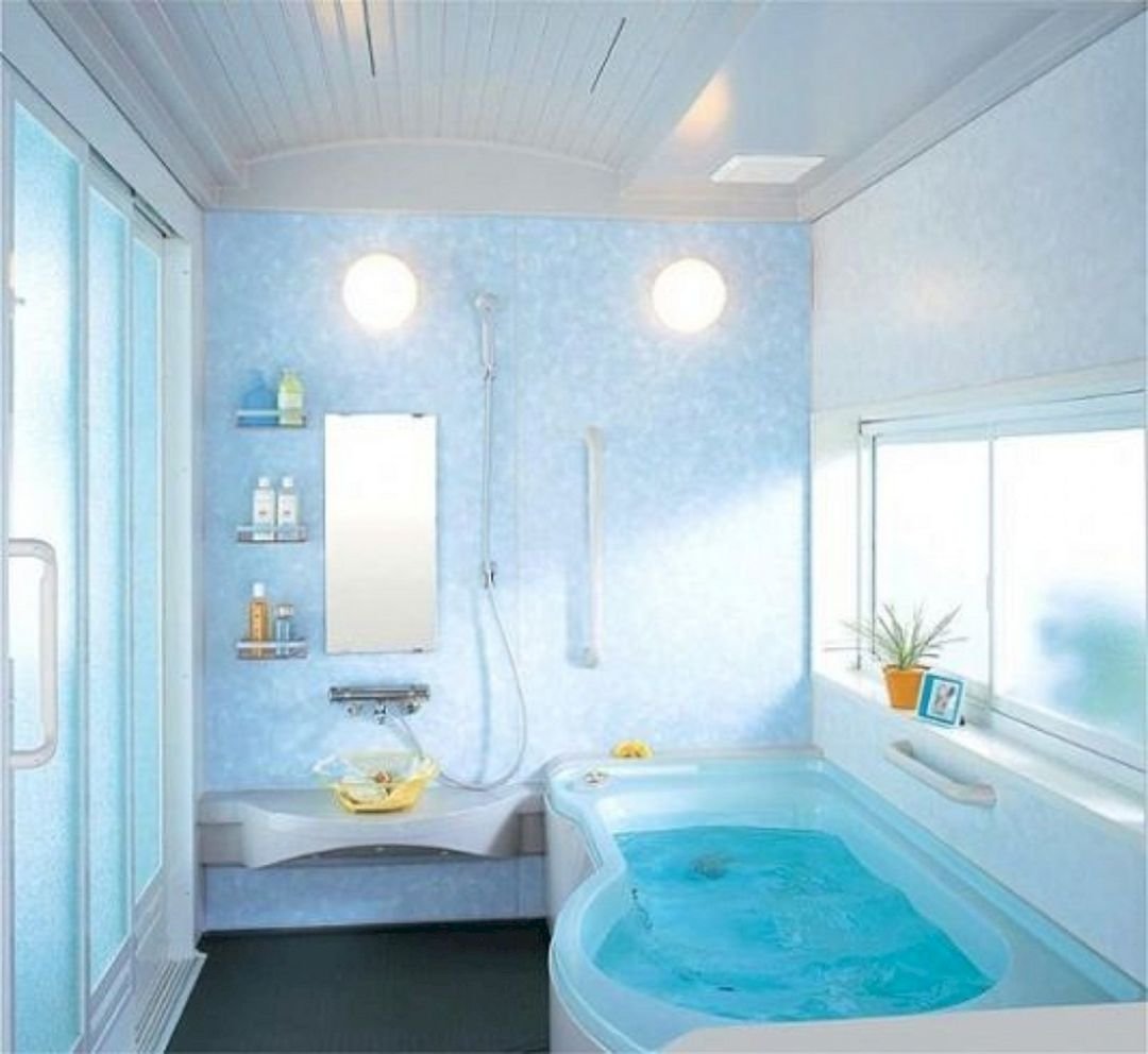 Как сделать дизайн ванной. Ванная в голубых тонах. Ванная в синем цвете. Ванная в голубом цвете. Освещение в маленькой ванной.