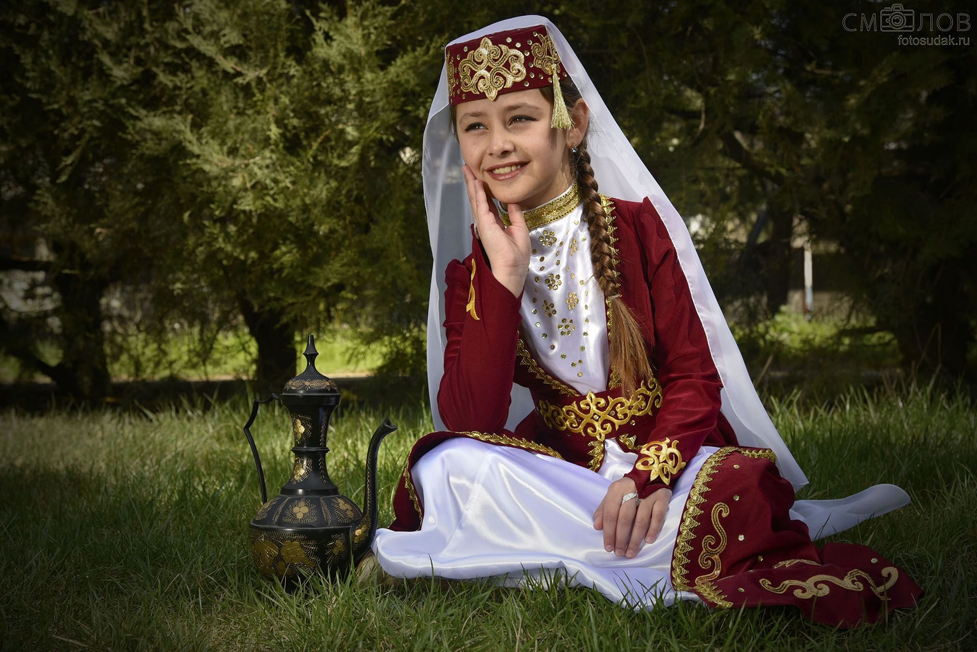 Татарская народная одежда женская