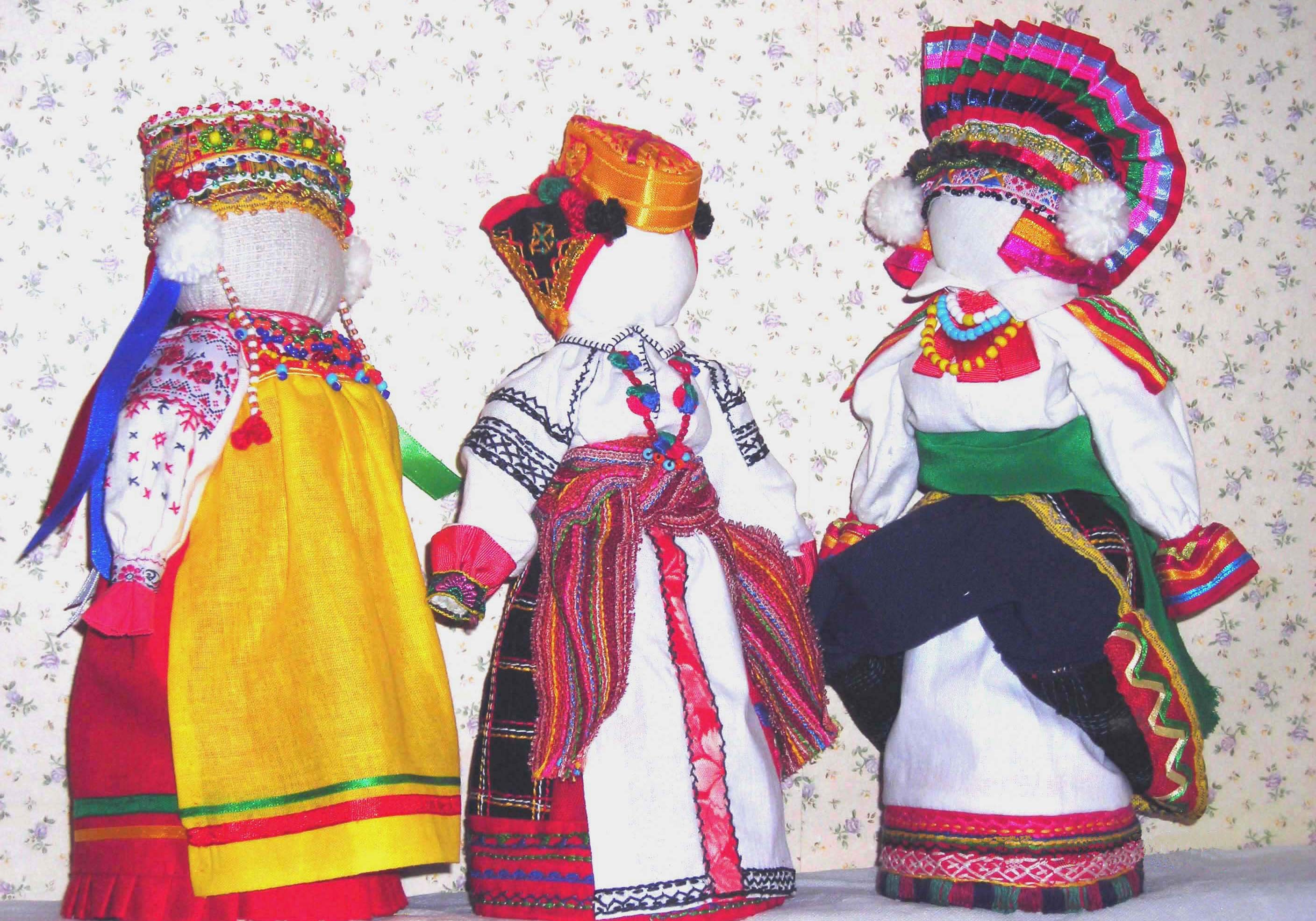 Тряпичные куклы Тульской губернии