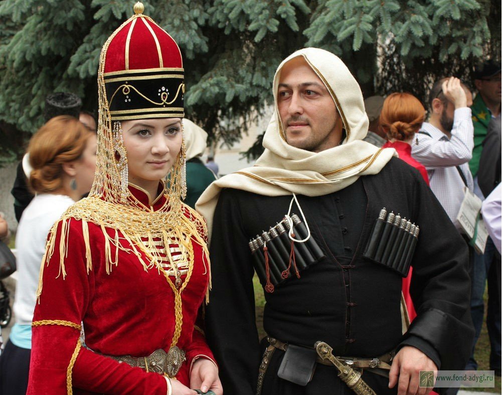 Национальные костюмы кавказских народов